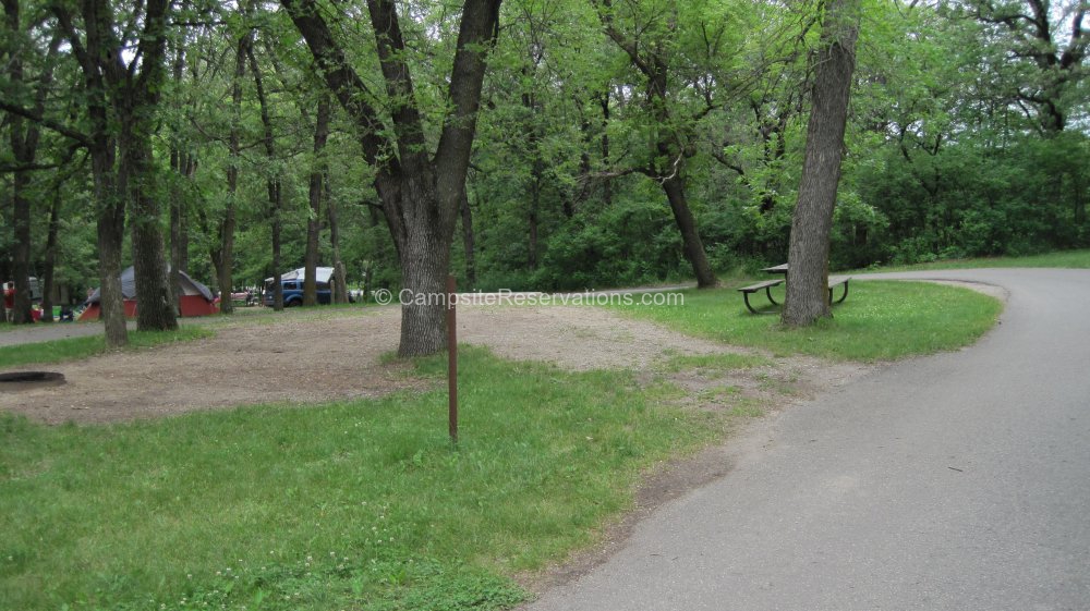 Photo Of Campsite 67 In Lakeview Campground At Sibley State Park ...